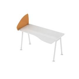 Экран боковой ДСП с кронштейнами крепления 155