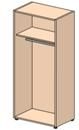 Каркас шкафа для одежды (с вешалкой-штангой)