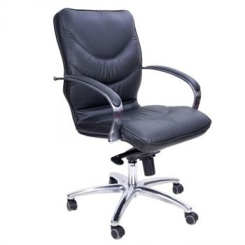 Кресло для посетителя Leeds Chrome B