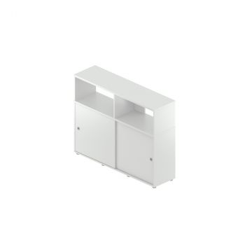 Объединяющая тумба-купе с полкой