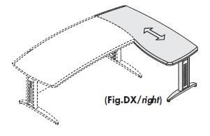 Расширитель стола правый 177887