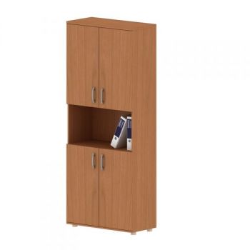 Шкаф для документов высокий 4-дв.с нишей 374