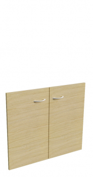 STEEL - Двери деревянные низкие без замка, ручка скоба 11554