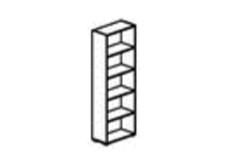 STEEL WOOD - Каркас шкафа высокий