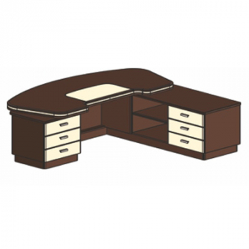 Стол письменный И341 П