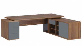 Стол рабочий на креденции и тумбе правый ZIO28510939