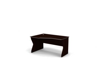 Стол рабочий с проводником, левый 76S155