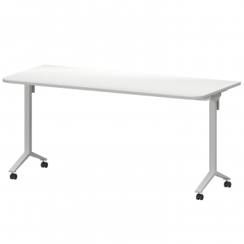 Стол складной мобильный радиусный 1600х700х750, 22мм МБ22-160.70Р