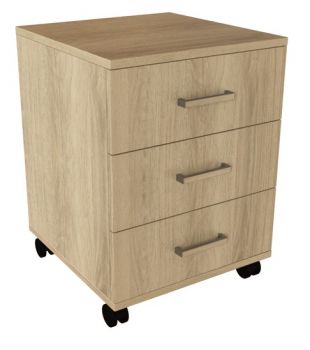 Тумба мобильная с центральным замком К-923