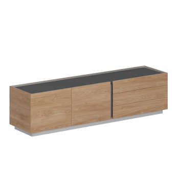 Тумба опорная приставная левая OL-20-13.GN.GN.GN.L