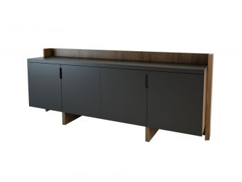 ЗАДНЯЯ СТЕНКА ШКАФА НИЗКАЯ, С ТОПОМ ДЛЯ 2-Х МОДУЛЕЙ, 1945 F514