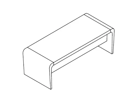 DALI Стол письменный L222 ELSCR020W. Фото 1