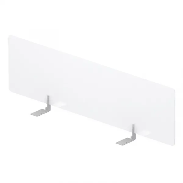 Экран настольный фронтальный (метакрилат) для стола bench ш.160см (с кронштейнами) UDSPFB160. Фото 1