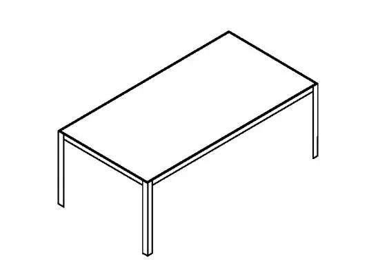 FRAME COTTO Стол д/переговоров. Фото 1