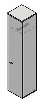 Гардероб узкий О-78. Фото 1