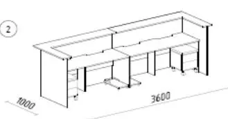Компоновка 2 2375+2376+1280+1815. Фото 1