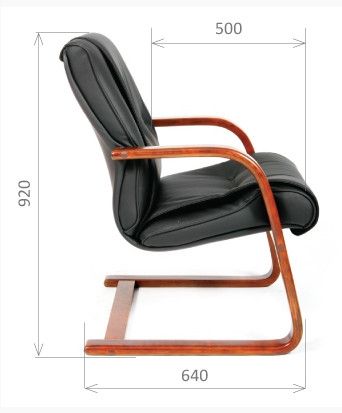 Кресло для посетителя CHAIRMAN 653V. Фото 4