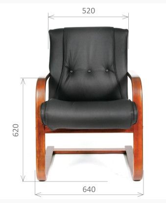 Кресло для посетителя CHAIRMAN 653V. Фото 5