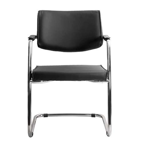 Кресло для посетителя Delta PA chrome. Фото 6