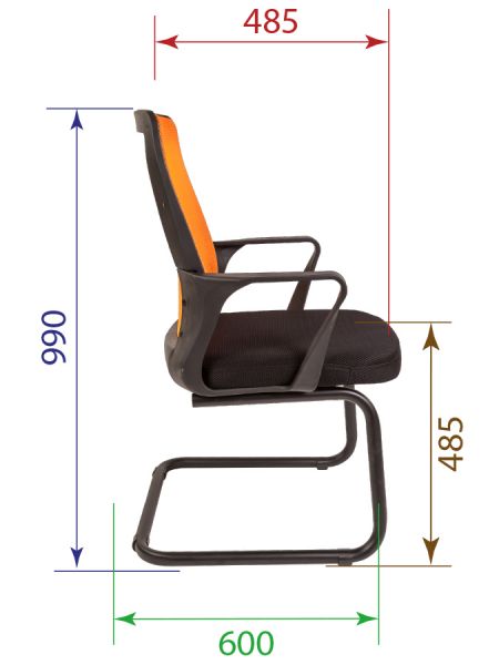 Кресло для посетителя РК 215 V. Фото 8