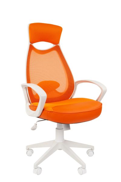 Кресло для руководителя CHAIRMAN 840 white. Фото 13