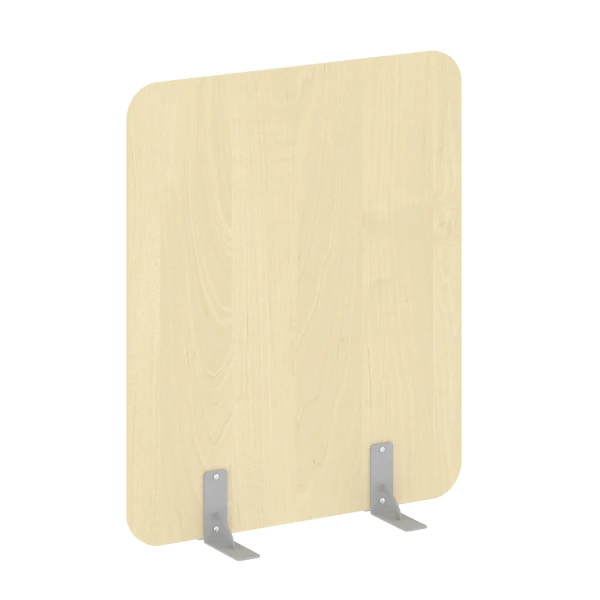 Перегородка на металлических опорах на фетровых подпятниках DP.F-100-120. Фото 1