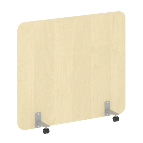 Перегородка на металлических опорах, на роликах DP.R-140-120. Фото 1