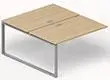 Рабочий стол «Bench» с креплением к тумбе с врезным блоком LVRO13.1816-2. Фото 1