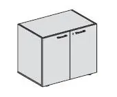 Шкаф низкий 155363. Фото 1