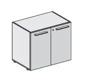 Шкаф низкий 118 145. Фото 1