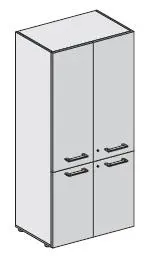 Шкаф высокий 118 167. Фото 1