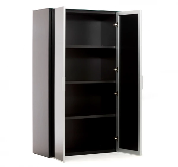 Шкаф LIB2/899 + LIBW/899 BLACK GLASS. Фото 1