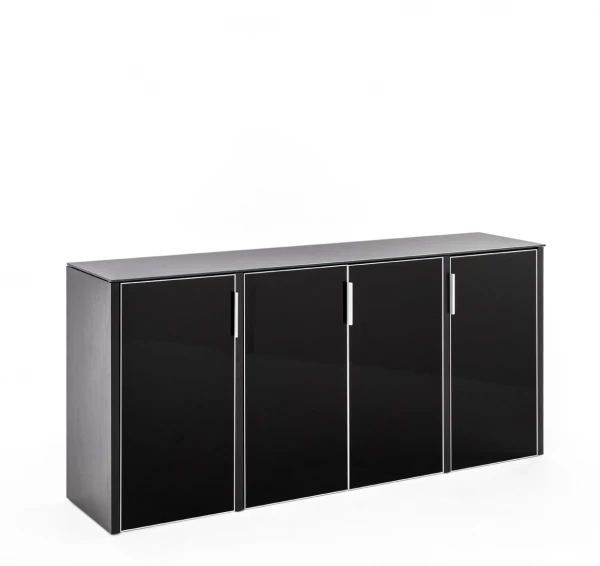 Шкаф CRE4/899 BLACK GLASS. Фото 1