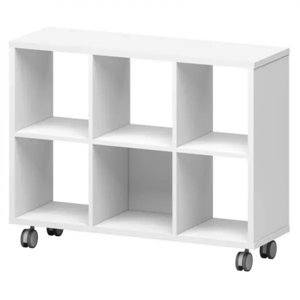 СТЕЛЛАЖ МОБИЛЬНЫЙ НИЗКИЙ 1007. Фото 1