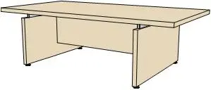 Стол для переговоров SORENTO СФ-ТВТ-143100. Фото 1