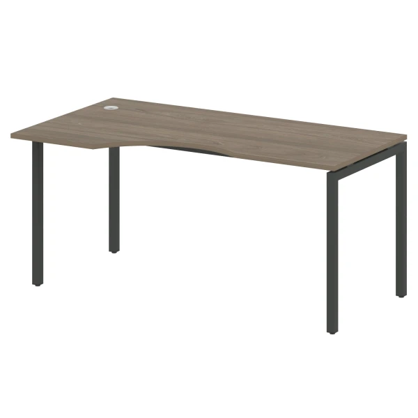 Стол криволинейный левый на П-образном м/к 40БП.СА-1 Л. Фото 1