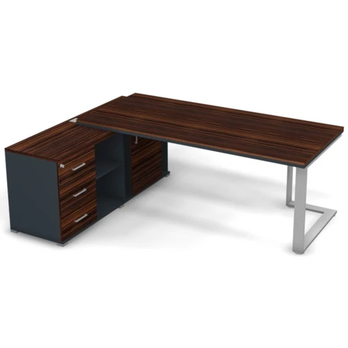 Стол руководителя левый мет. VN150metL. Фото 1