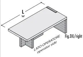 Стол руководителя правый (с открытой фронтальной панелью) 159949. Фото 1