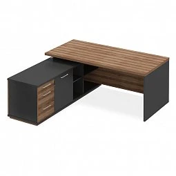 Стол руководителя ПК-СЕ-СТ190Х190Л/Д. Фото 1