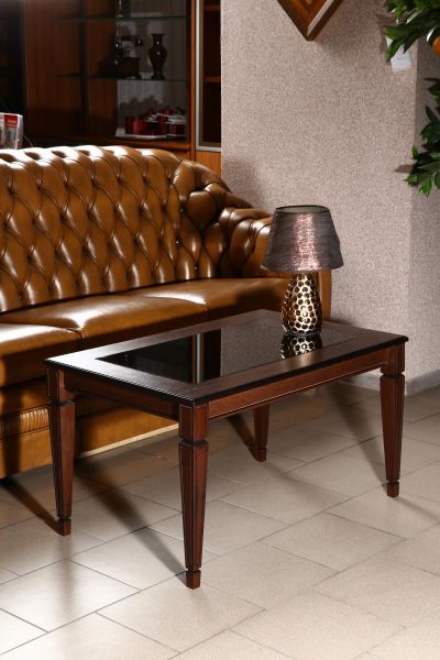 Стол журнальный Васко "В 81" со стеклом. Фото 4