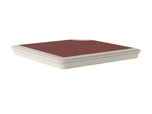 Столешница угловая MONARCH WHITE MN-TOP 1010. Фото 1