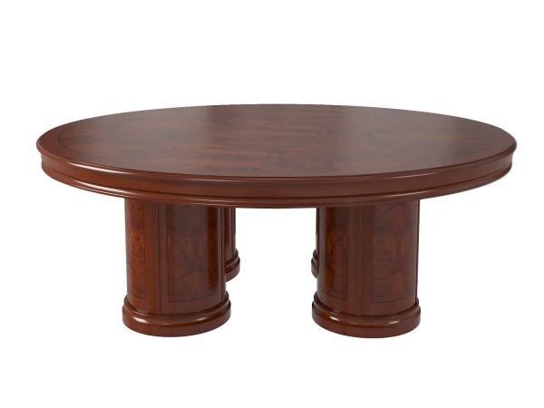 Столы для совещаний круглые в шпоне 01137. Фото 1