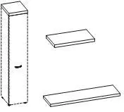 Топ для шкафа высокого PETP1645. Фото 1