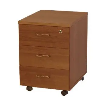 Тумба выкатная 3-ящичная (c доводчиками) с центральным замком МТ 214. Фото 1