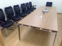 Холдинг «ОРГНЕФТЕХИМ» - ресепшн и переговорные.